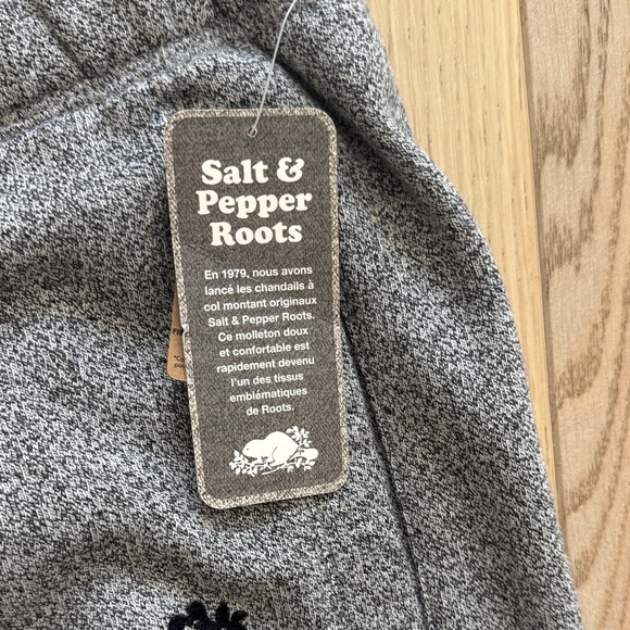 Roots MLB Blue Jays Charcoal Joggers Size Large NEW - Picture 3 of 3